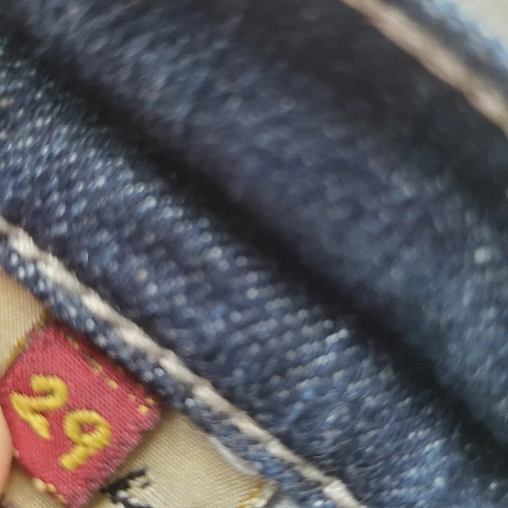 7 For All Mankind Bootcut Jeans Dark Wash Denim Womens Size 29 U075J080U-080U‎